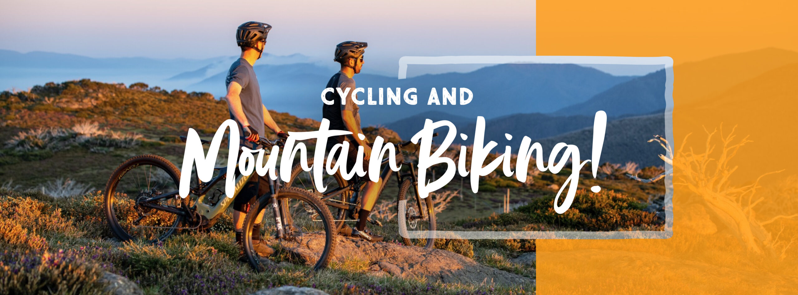 Cycling and Mountain Bikes Bright